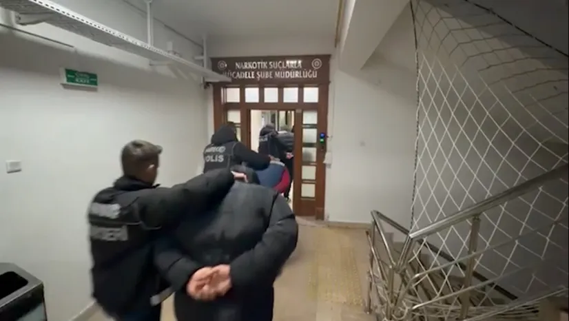 Kayseri'de 3 aylık takip sonucu 8 uyuşturucu taciri yakalandı