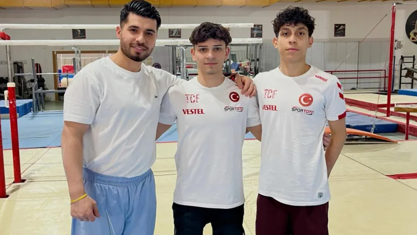 Kayserili Cimnastikçiler Melih ve Hüseyin Emir milli takıma seçildi