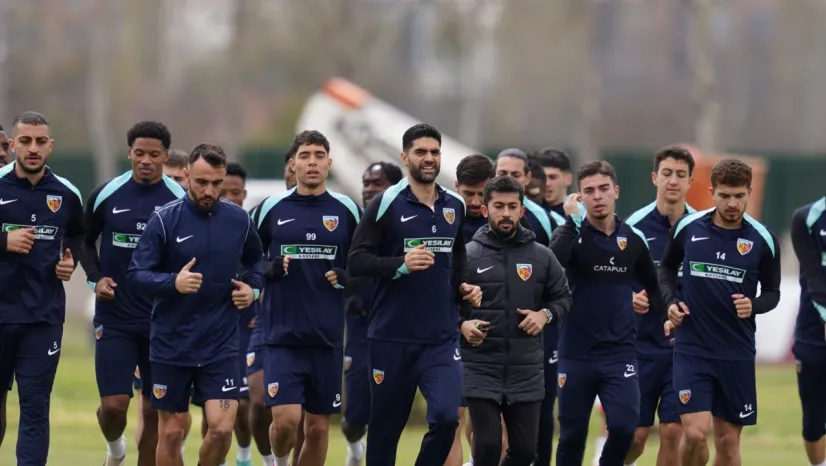 Kayserispor, Fenerbahçe maçı hazırlıklarını tamamladı