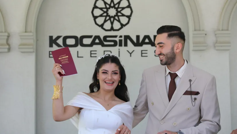 Kocasinan'da 2 bin 638 çift evlendi