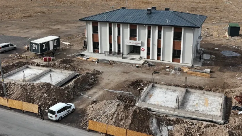 Melikgazi'de Asım-Türkan Balcı Aile Sağlık Merkezi'nde sona yaklaşıldı