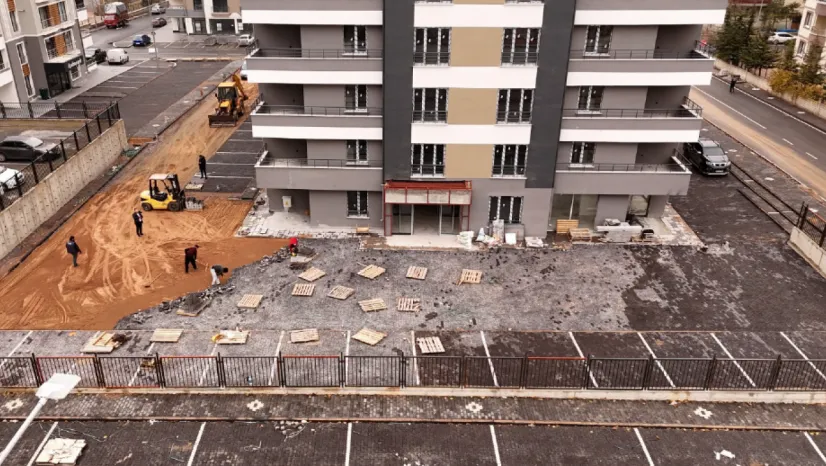 Melikgazi'de Yaşam Alanları Modern Bir Görünüme Kavuşuyor