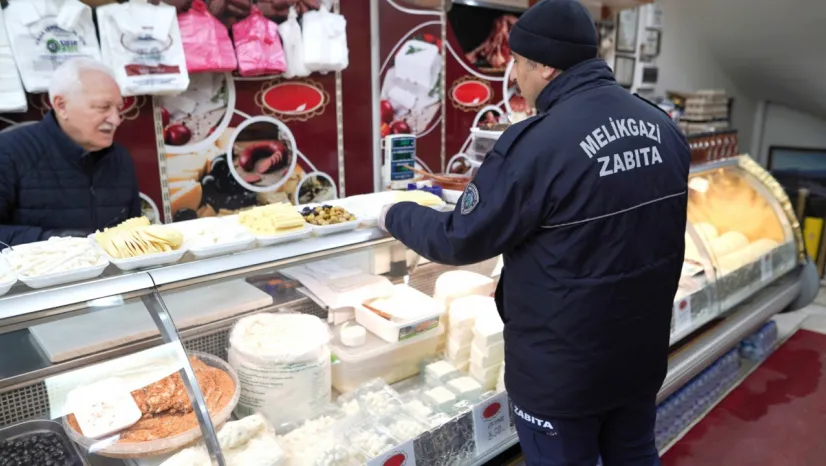 Melikgazi zabıtası Ramazan Ayı öncesi denetimlerini artırdı