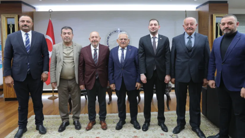 MHP Heyetindan Büyükkılıç'a Ziyaret