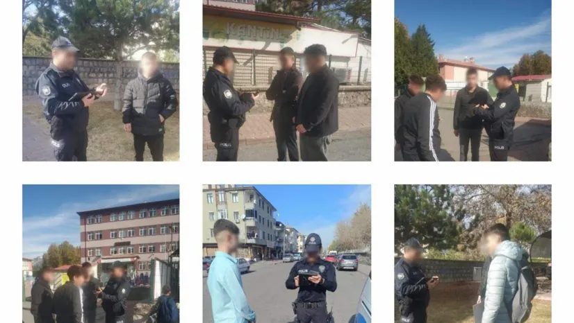 Okul çevresinde huzur uygulaması 113 şahıs sorgulandı