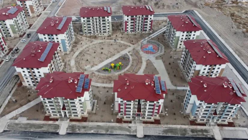 Oruçreis Kentsel Dönüşüm Çevre Düzenlemesi Yapılıyor