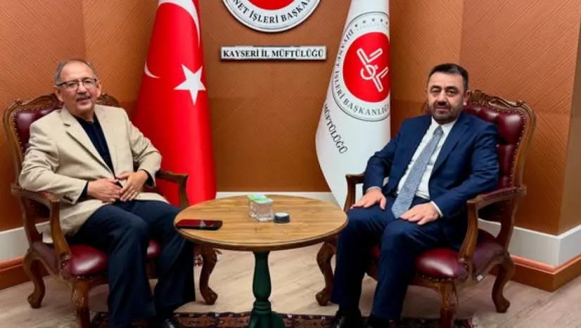 Özhaseki'den İl Müftüsü Ayvaz'a Ziyaret