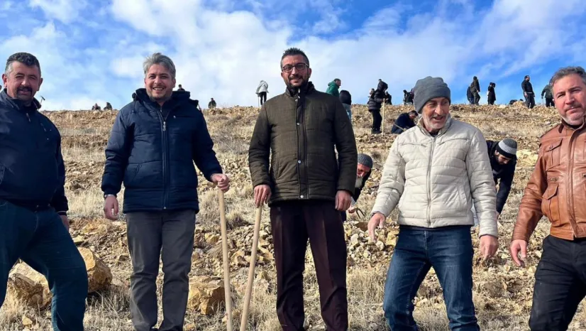 Saadet Partisi'nden Fidan Dikim Etkinliği