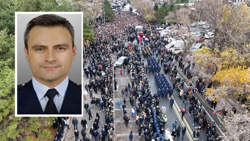 Şehit Hava Pilot Binbaşı Nihat İlgen, Kayseri'de Son Yolculuğuna Uğurlandı