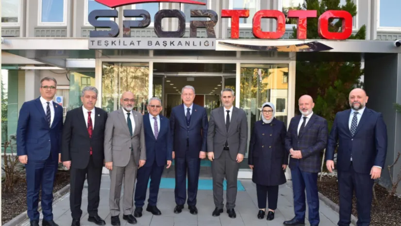 Spor Toto'dan, Kayseri'nin spor altyapısına destek