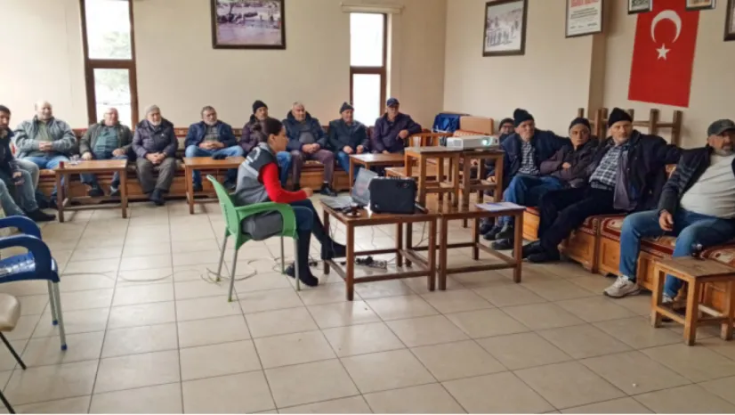 Talas'ta Çiftçiye Eğitimler Sürüyor