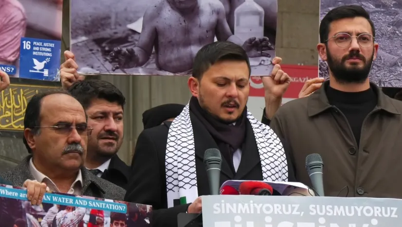 TÜGVA İl Temsilcisi Bayırbaş, 'Yeni yılın ilk mesajını tüm dünyaya Galata'da veriyoruz'