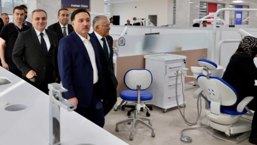 Türkiye'nin en büyük diş Hastanesi'ne Hasta Kabul Başladı