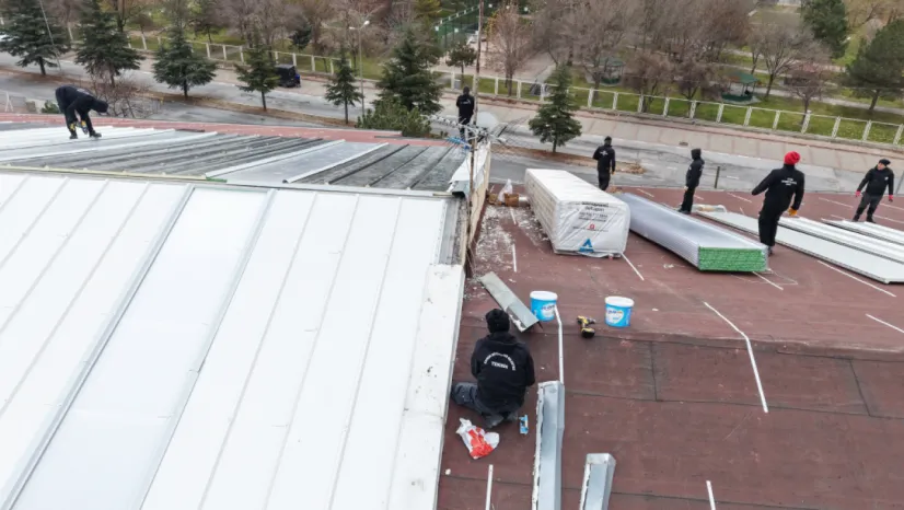 Ulu Çınarların sıcak yuvası yenileniyor