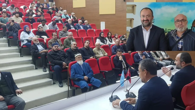 Yazar Taha Kılınç Kayseri'de Doğu Türkistan'ı Anlattı