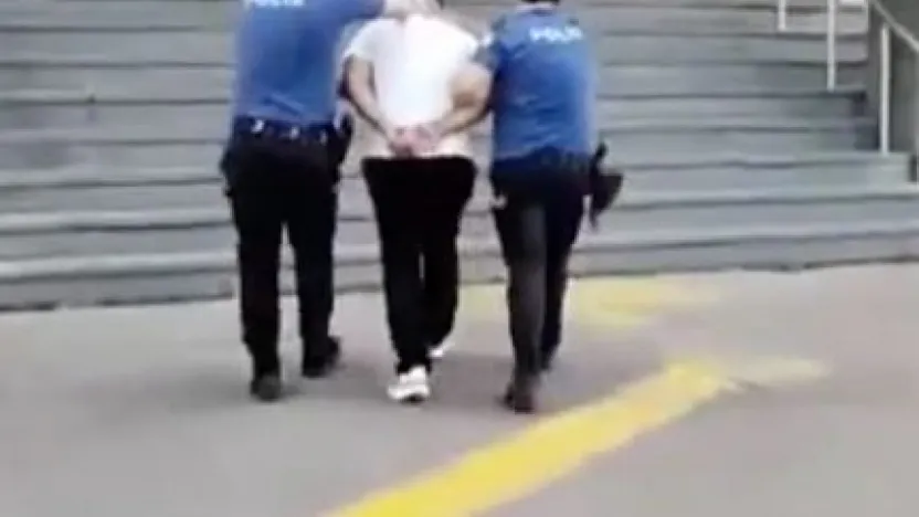 12 yıl hapis cezası bulunan 20 yaşındaki genç yakalandı