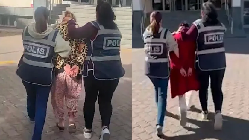 25 yıl hapis cezası ile aranan kadınlar yakalandı