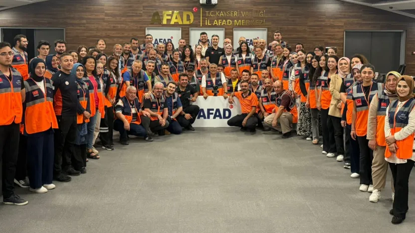 AFAD Kayseri İl Müdürlüğü'nden KBRN eğitimi