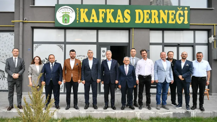 Akar ve Büyükkılıç'tan Kafkas Derneği'ne Ziyaret