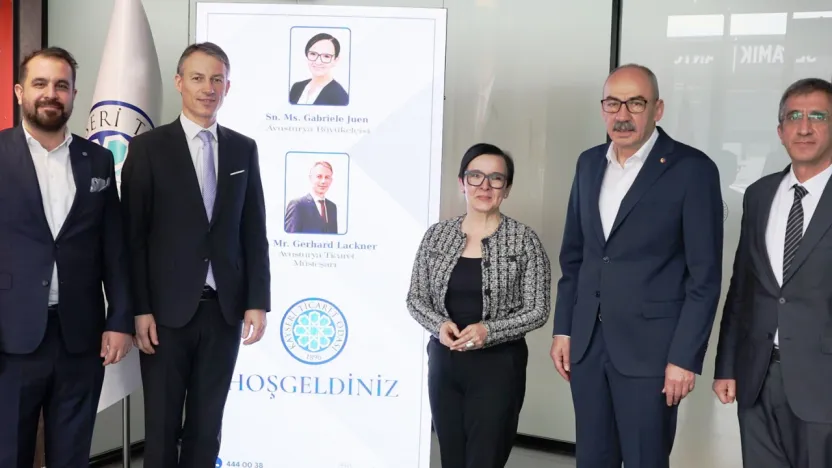 Avusturya Büyükelçisi'nden Kayseri Ticaret Odası'na Ziyaret
