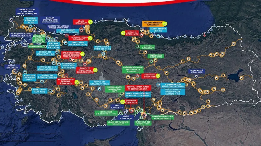 Bakan Uraloğlu: 'Türkiye Genelinde 150,5 kilometrelik 9 iltisak hattı projesi hızla ilerliyor'