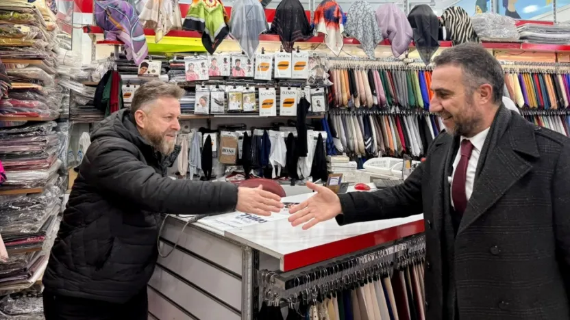 Başkan Altun, esnaflarla bir araya geldi