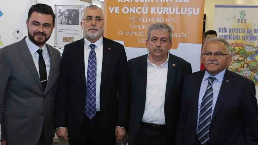 Başkan Büyükkılıç, İş Sağlığı Ve Güvenliği Fuarı Açılış Töreni'ne katıldı