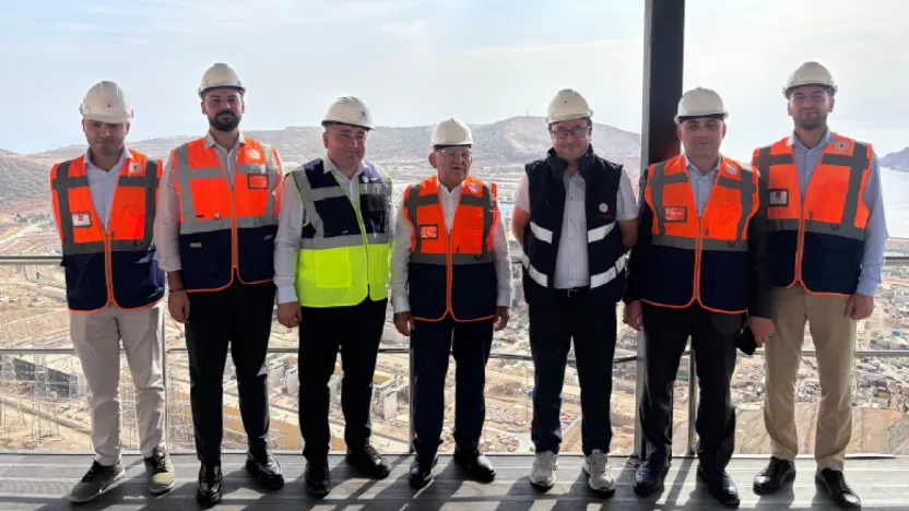 Başkan Büyükkılıç'tan Akkuyu Nükleer Santrali'ne teknik inceleme