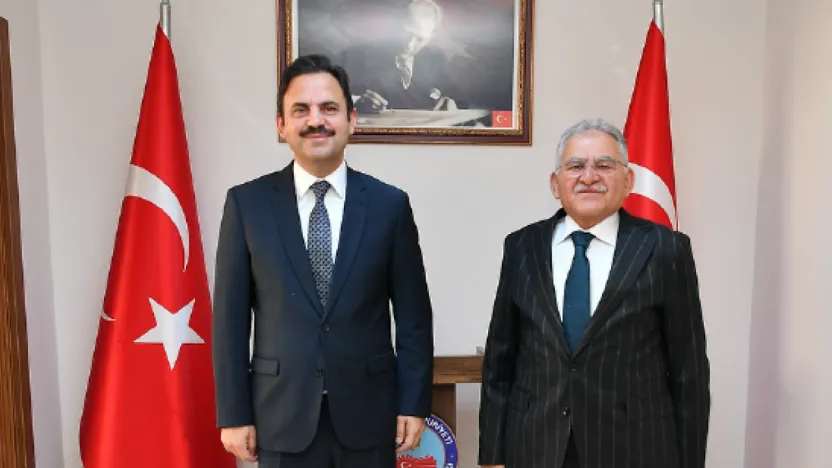 Başkan Büyükkılıç'tan Kaymakamlara Ziyaret