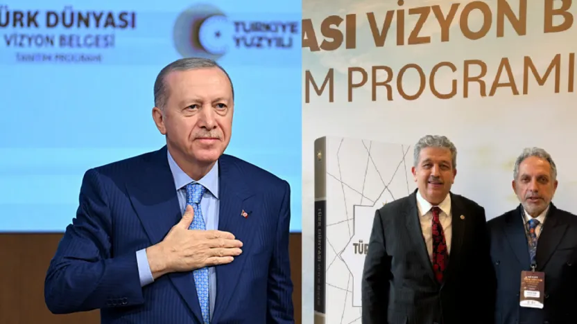 Başkan Yalçın, Türk Dünyası Vizyon Belgesi Programında