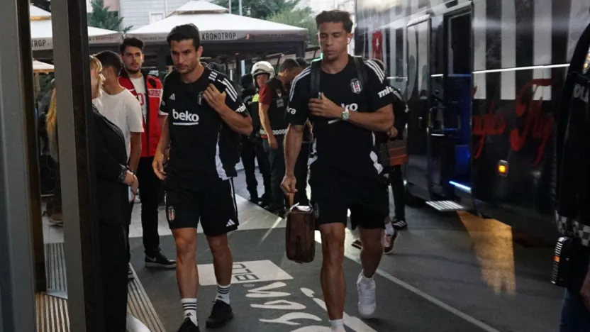 Beşiktaş kafilesi Kayseri'de