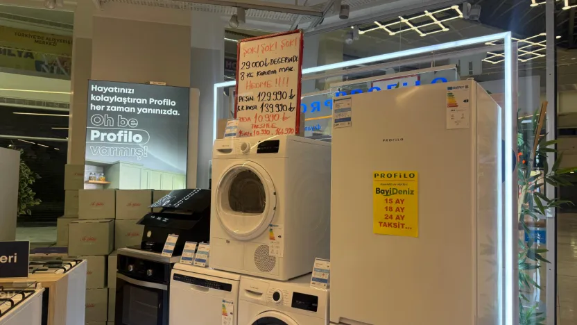 Beyaz eşya paketleri 70-180 bin lira arasında
