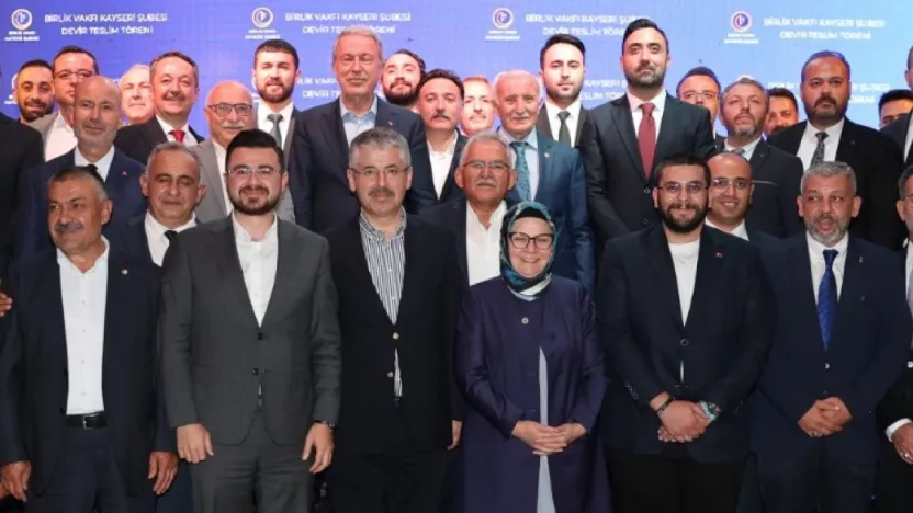 Birlik Vakfı Kayseri Şubesi Devir Teslim Töreni gerçekleştirildi.