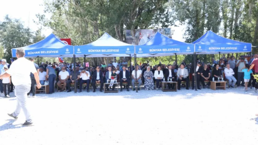 Bünyan'da 5'inci geleneksel Pilav ve Domates Şenliği düzenlendi