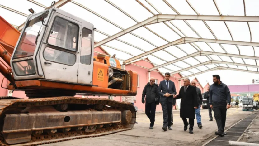Büyükşehir Makina İkmal'de 520 araca bakım onarım yapıldı