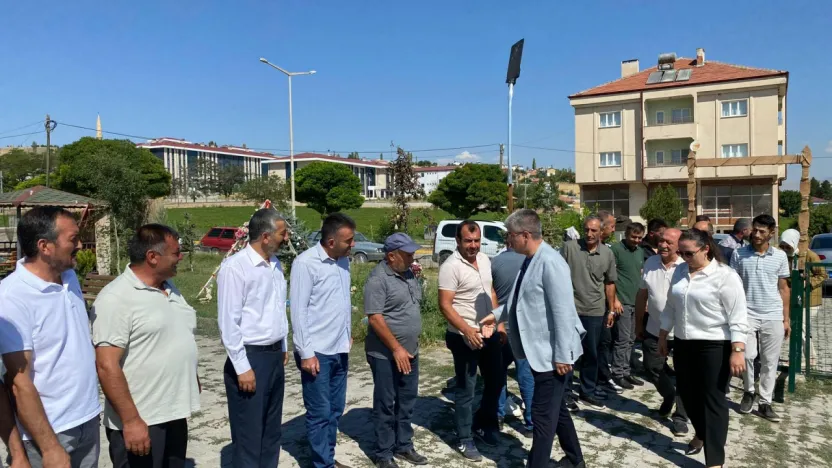 Çopuroğlu, 'Sahada, milletimizle omuz omuzayız'