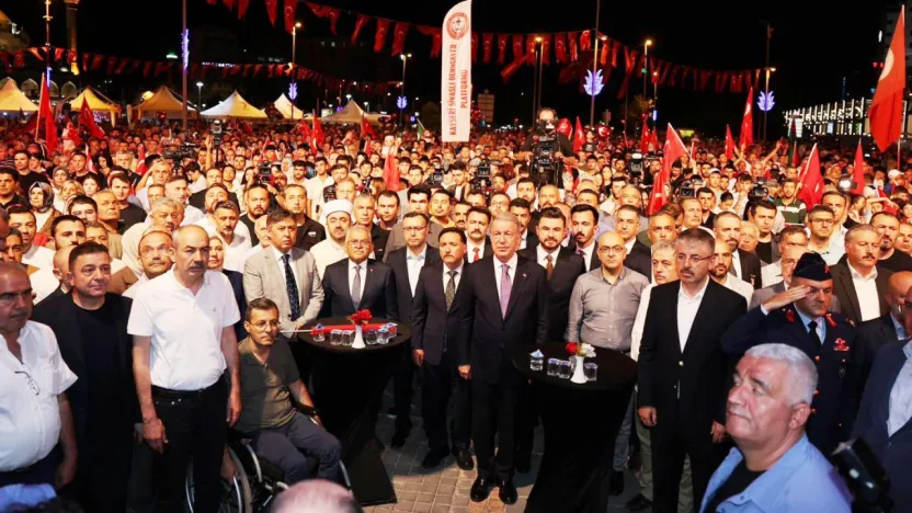Cumhuriyet Meydanı'nda 15 Temmuz Anma Etkinliği düzenlendi
