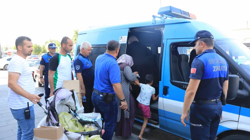 Dilenciler için Zabıta Ekipleri 7/24 teyakkuzda