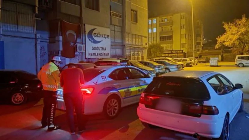 'Drift', 'Çocuk şoför' ve 'Egzoz terörü'ne toplam 74 bin lira ceza