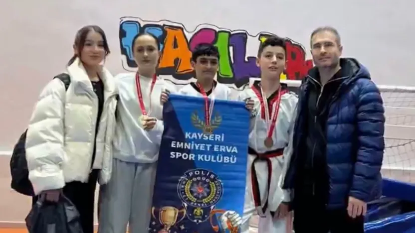 Emniyet Erva sporcularından 22 madalya