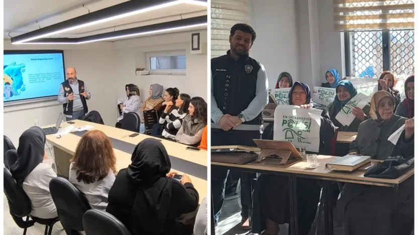 En İyi Narkotik Polisi Anne projesi kapsamında 133 vatandaş bilgilendirildi