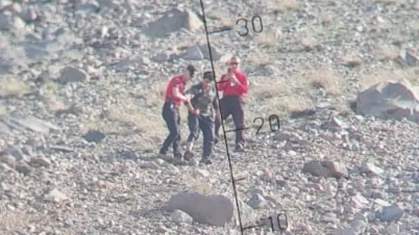 Erciyes Dağı'nda mahsur kalan dağcı kurtarıldı