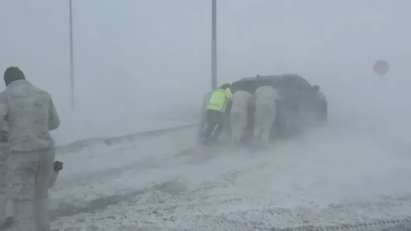 Erciyes yolu çift yönlü trafiğe kapatıldı