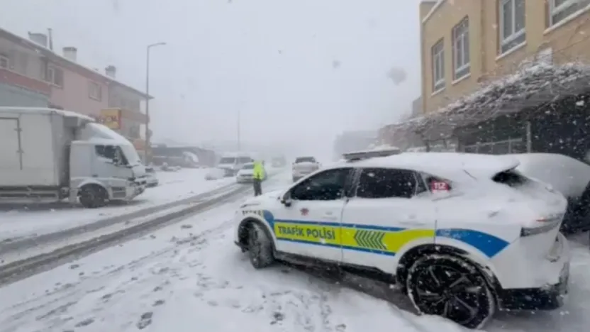 Erciyes yolu ulaşıma kapandı