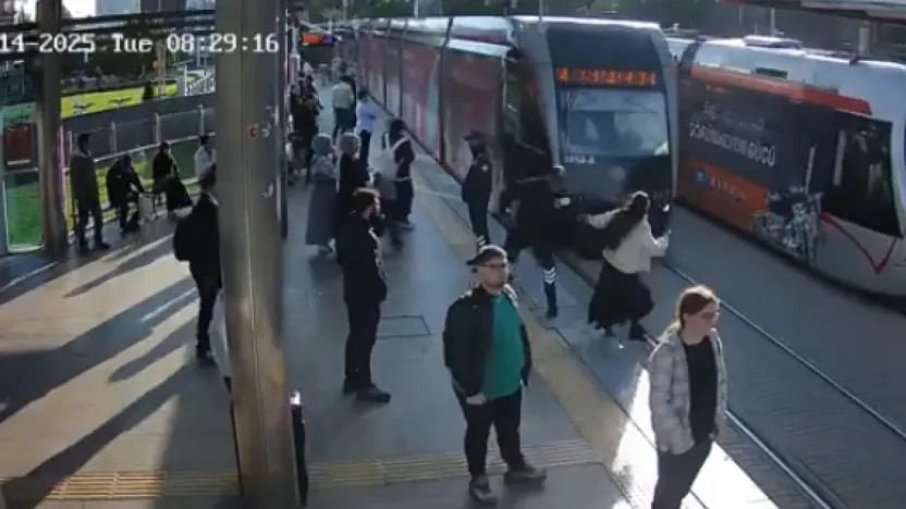 Görevlinin dikkati, kulaklıklı yayanın hayatını kurtardı
