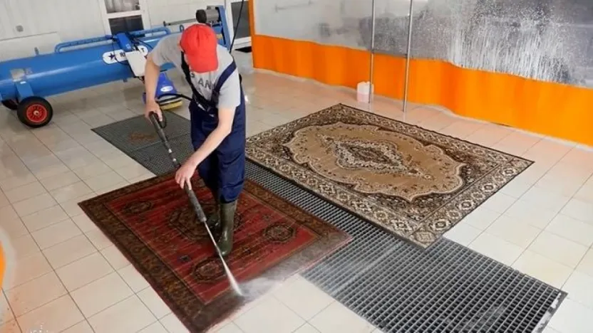 Halıcılar Odası Başkanı uyardı Korsan halı yıkamaya dikkat