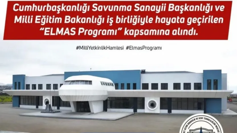 Havacılık ve Uzay Teknolojileri Lisesi ELMAS Programı'na alındı