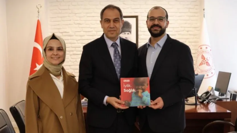 Hayat Vakfı'ndan İl Sağlık Müdürü Erşan'a Ziyaret