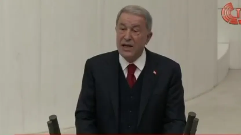 Hulusi Akar, Mecliste Somali Tezkeresi'yle ilgili bilgilendirme yaptı