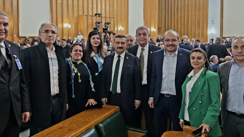İYİ Partili Kayserililer, Meclis Grup Toplantısına Katıldı